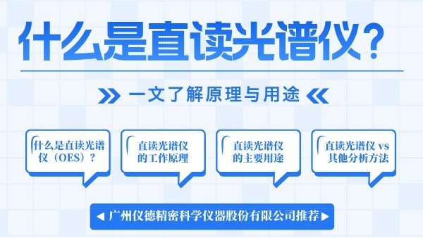什么是直读光谱仪？一文了解原理与用途